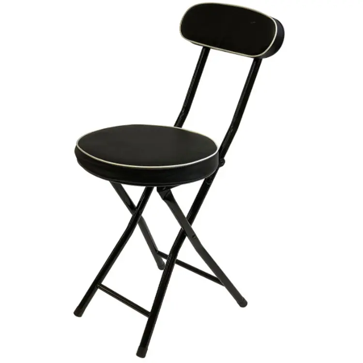hot sale top  folding chair Steel foldable chair for kids and adult black chair